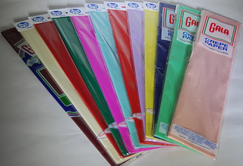 Crepe Paper Pack "B" Alternative 12 Colours