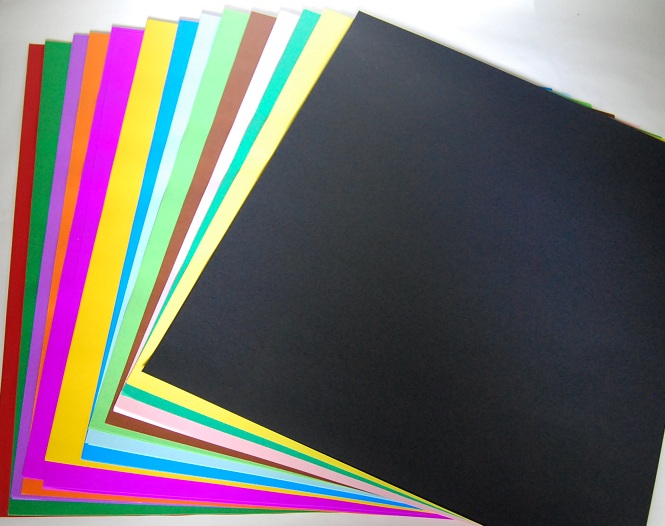 Kindy Sheet Pack 210gsm C/board 510x635mm 7 Cols 50 Sht