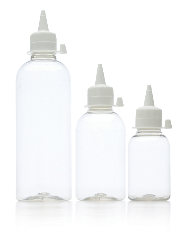 Clear Empty Sq Bottle and Cap 500ml CARTON x12 EC