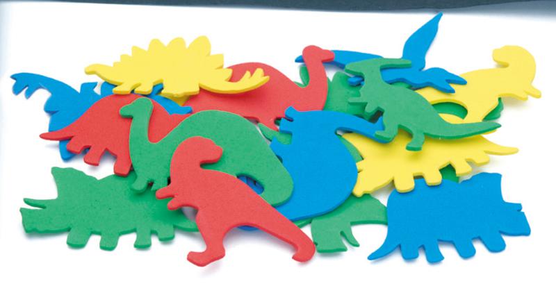 EC Foam Shapes - Dinosaurs Pack of 60