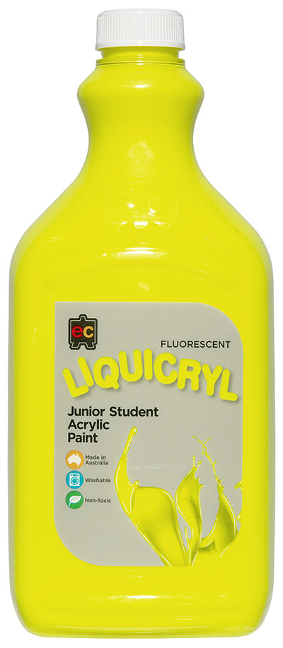 Liquicryl Fluoro 2Lt Yellow