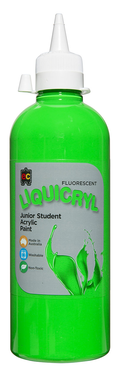 Liquicryl Fluoro 500ml Green