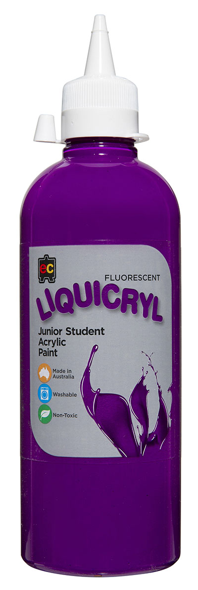 Liquicryl Fluoro 500ml Purple