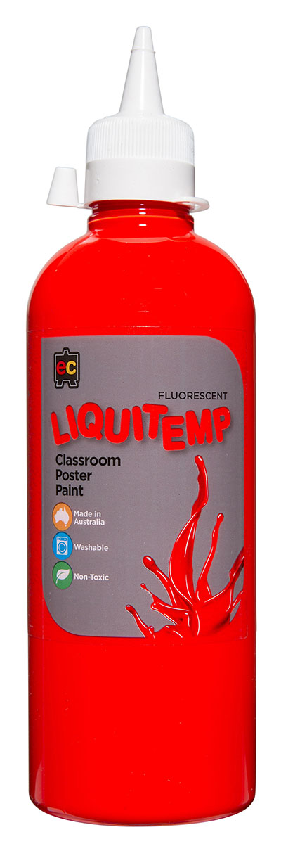 Liquitemp Fluoro 500ml Matt Red