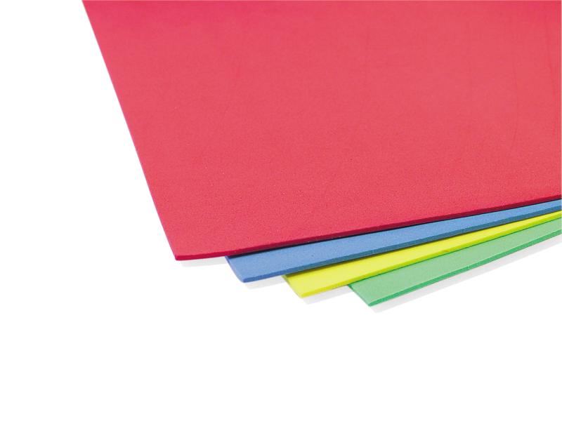 Foam Sheets - A4 Assorted Cols. Pack of 40  EC