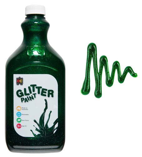 Glitter Paint 2Lt Green
