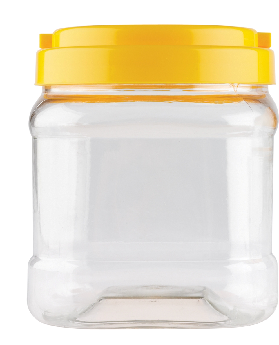 Clear Jar with Screw on Cap (1kg/1.5lt)  EC