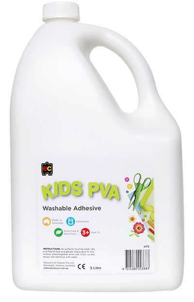 PVA Glue - EC Kids Washable 5Lt