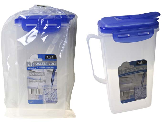 Plastic Water Jug 1.5lt Slimline