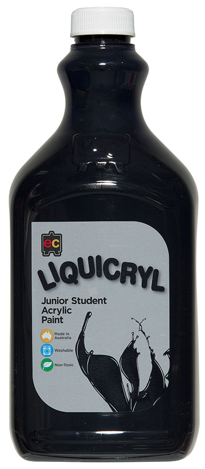 Liquicryl 2Lt Black