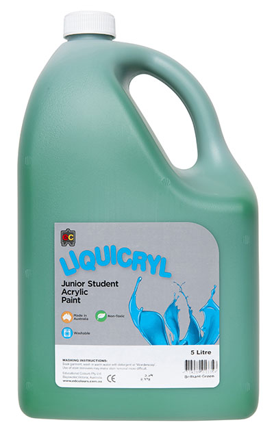 Liquicryl 5Lt Brilliant Green