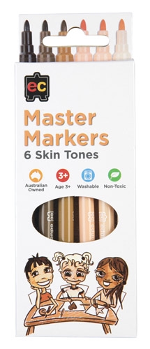 EC Master Markers Skin Tone Pack 6