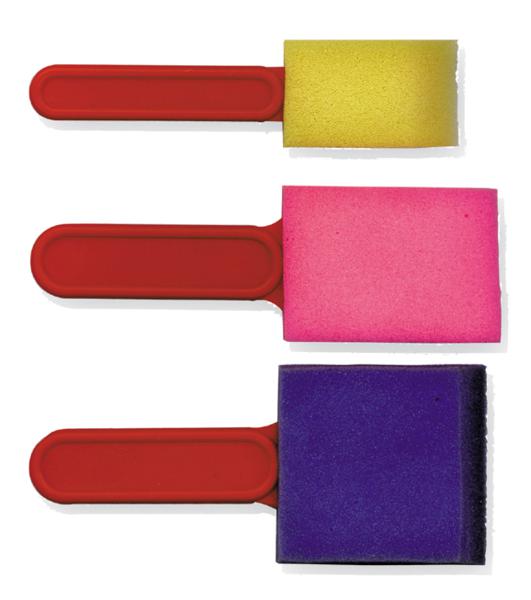 Foam Paint Dabber/Stamper Set of 3 (35, 50, 65mm)