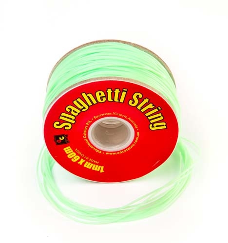 Spaghetti String 1mm x 60m Pale Green