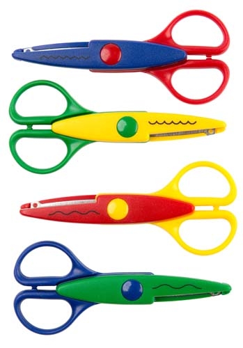 Scissors Craft Pattern Set of 4 Patterns  EC