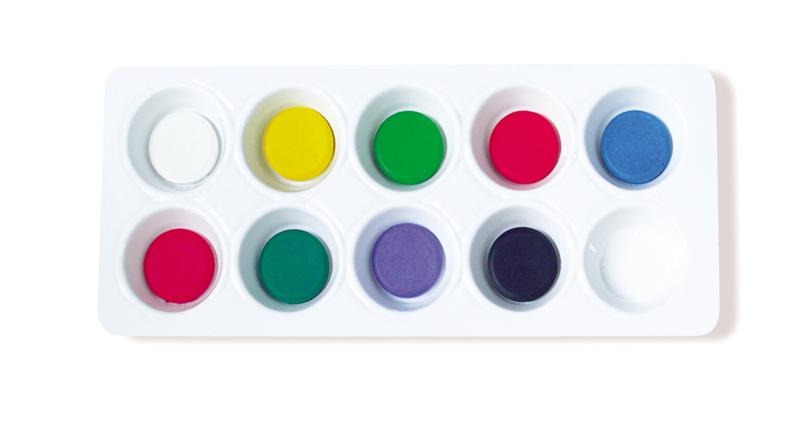 Tempodisc Set of 9 Colour Discs & Palette