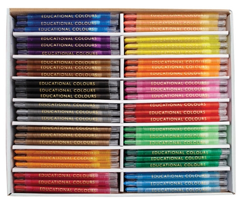 Twist-It Crayons Box of 240 E.C.
