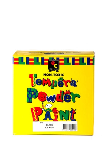 Tempera Powder 1.5Kg Black