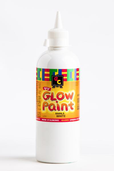 UV Glow Paint 500ml White