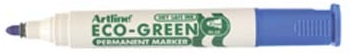 Artline Eco Green Permanent Marker Bullet Tip Blue