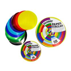 Brenex Circles Single Sided 120mm Gloss Pack of 100