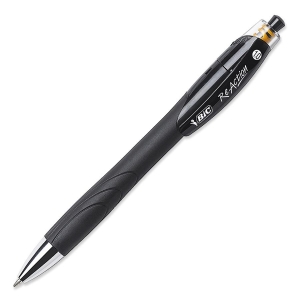 Bic Reaction Retractable Medium Black EACH