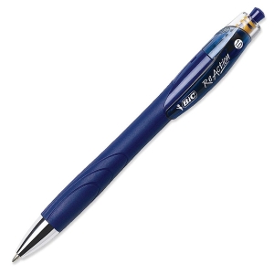 Bic Reaction Retractable Medium Blue EACH