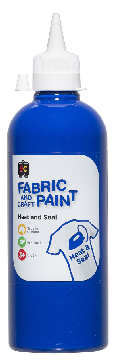Fabric & Craft Paint 500ml Dark Blue