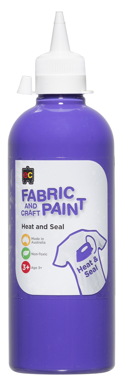 Fabric & Craft Paint 500ml Purple