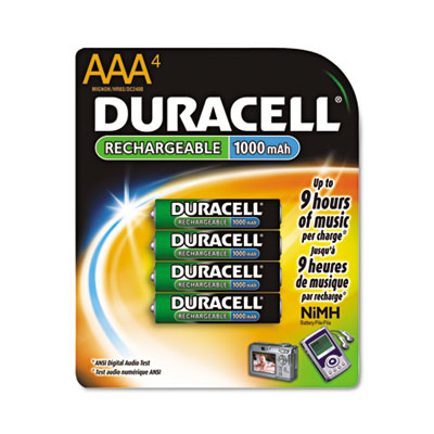 Duracell Duracell Rechargeable Battery NiMH "AAA" 2 Pack