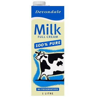 Devondale Long Life Full Cream Milk 1L