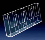 Brochure Holder DL 4 Wide Wall