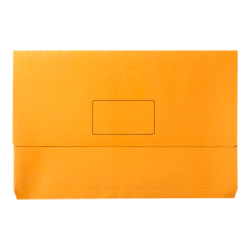 Document Wallet Manilla F/Cap Orange