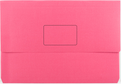 Document Wallet Manilla F/Cap Pink