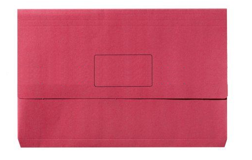 Document Wallet Manilla F/Cap Red