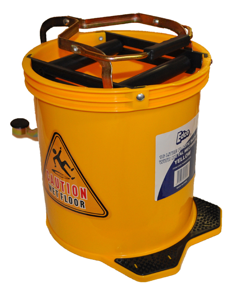 Edco Wringer Bucket 16L Yellow