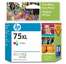 HP 75XL Tri-Colour Cartridge