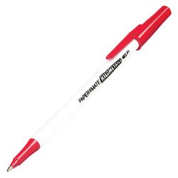 Kilometrico Papermate Ballpoint Medium Red Pack of 12