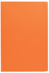 Manilla Folders Foolscap Orange Pack of 10