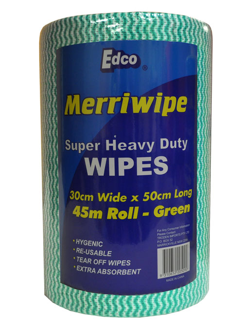 Merriwipe Super Heavy Duty Roll Green