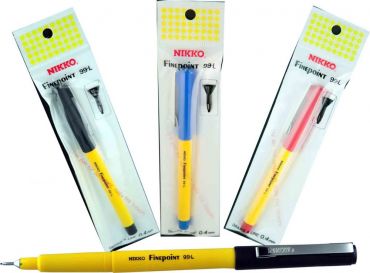 Nikko 99L Fine Point 0.4mm Black EACH