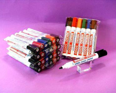 Nikko Whiteboard Marker Medium Tip 6 Colour Pack