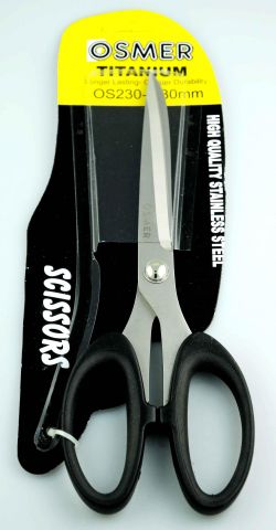 Scissors Adult Titanium Coated 230mm Stay Sharp Osmer