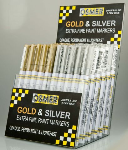 Osmer Silver Extra Fine Paint Pen 0.7mm EACH