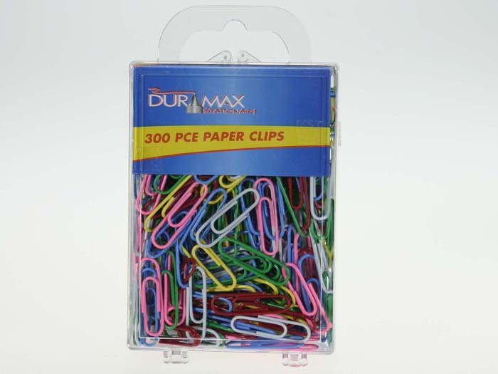 Paper Clip Plastic Coated 28mm Pack of 250