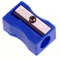 Pencil Sharpener Plastic 1 Hole Each