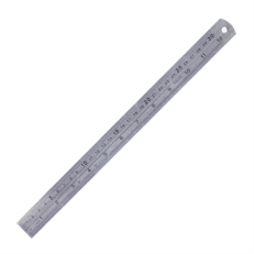 Ruler Steel 30cm/12 inch Dual Measure