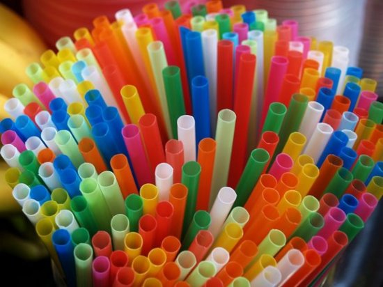 Straws Plastic Std Assorted 10 Colours 500 / Bag