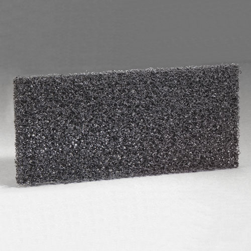 Utility Pad Black Stripping 250x115x25mm