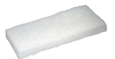 Utility Pad White Polishing 250x115x25mm